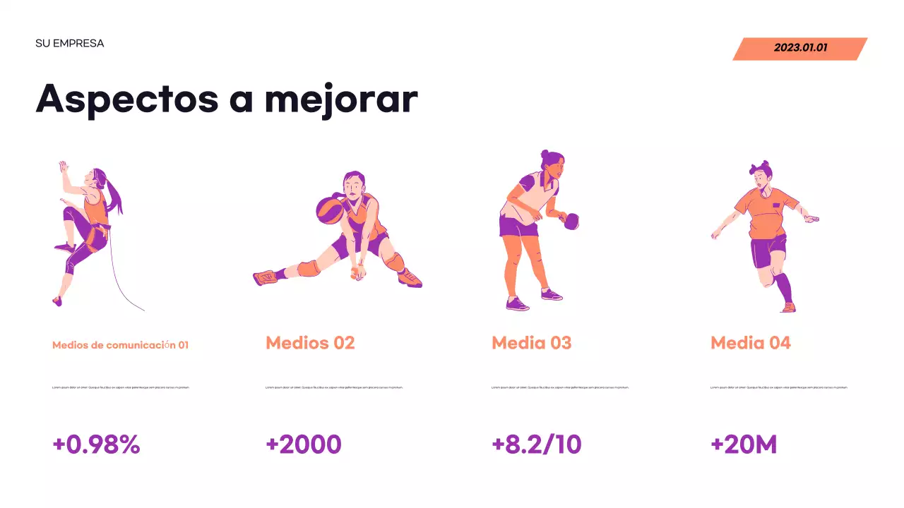 Presentación del anuncio de Red Modern Sports