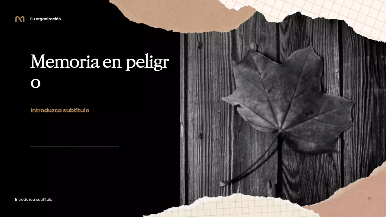 Presentación elegante del recuerdo en negro