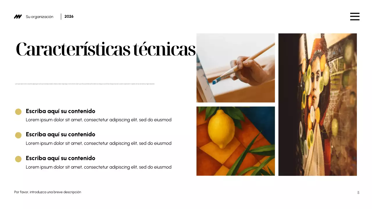 Presentación de la invitación a la exposición de arte estético neón