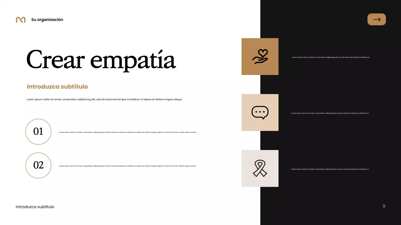 Presentación elegante del recuerdo en negro