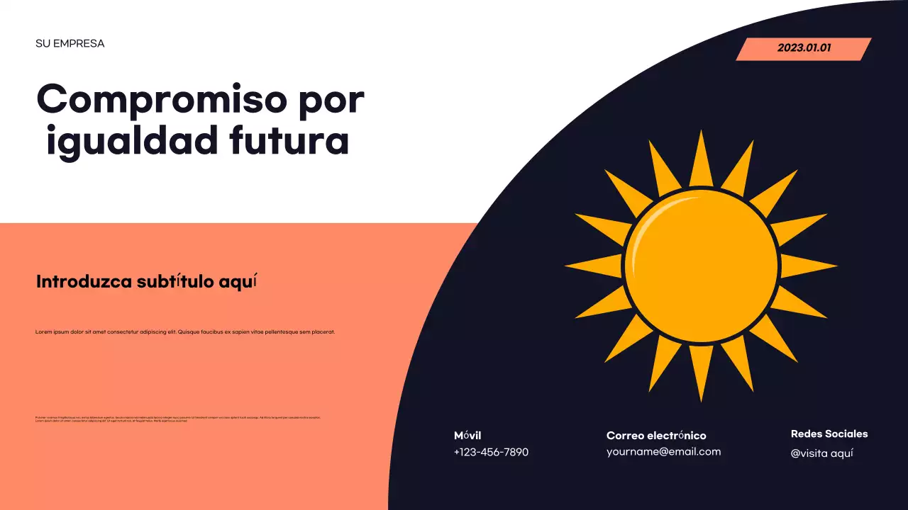 Presentación del anuncio de Red Modern Sports