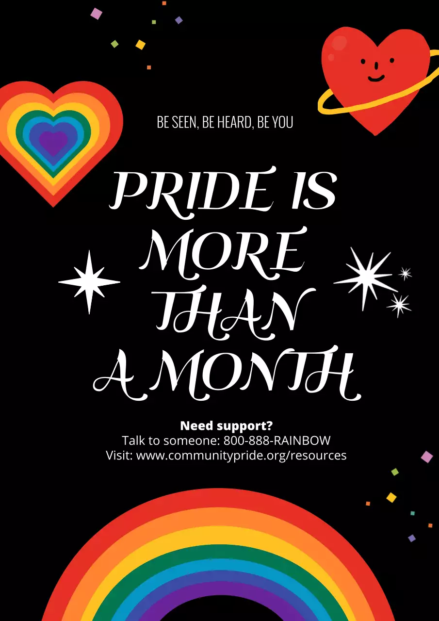Black Bold Pride Announcement