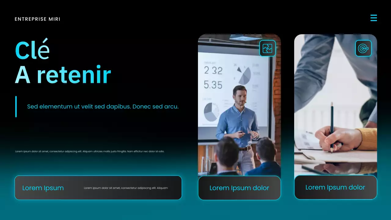 Présentation du rapport sur le marché moderne bleu