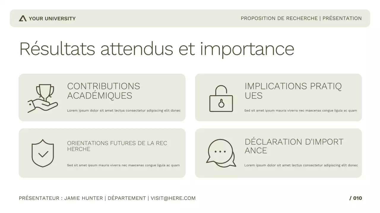 Recherche académique simple et professionnelle pour une étude ou une présentation à une conférence