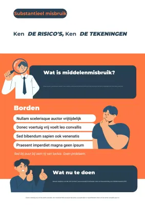 Webposter over middelenmisbruik