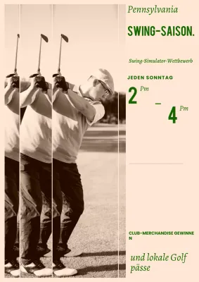 Beiges Bintage Regionalsport-Poster