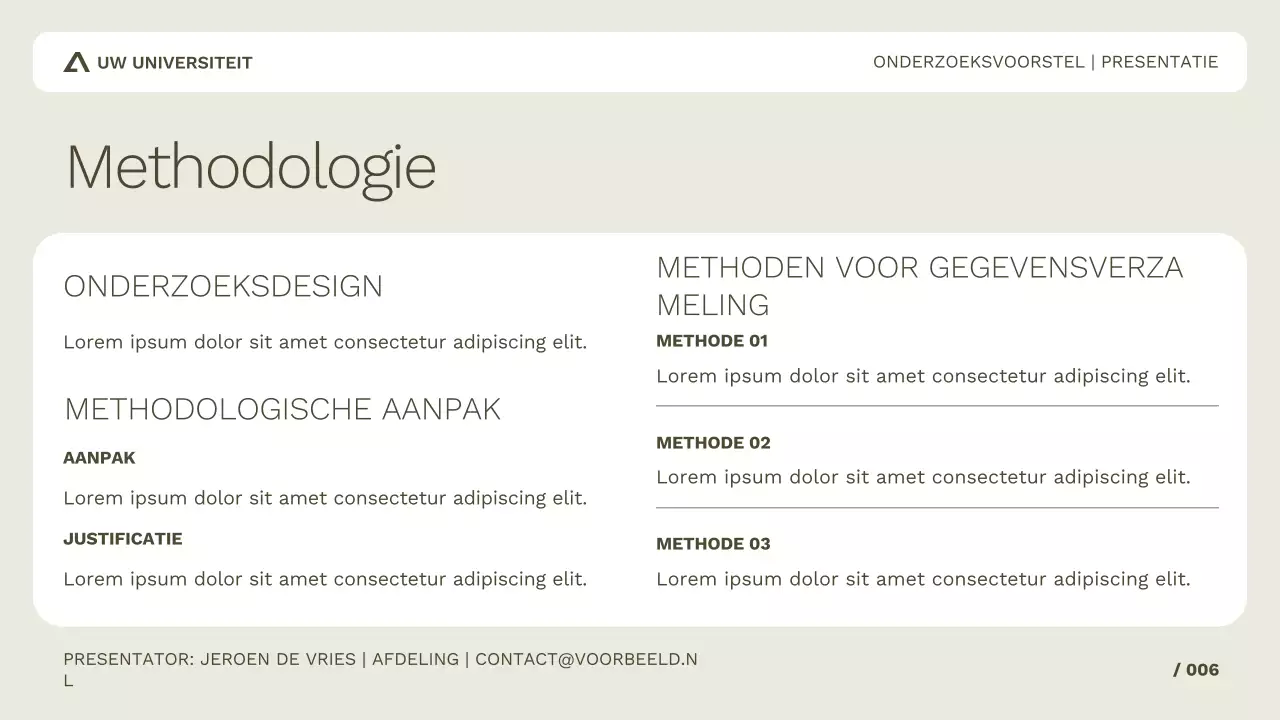 Eenvoudig en professioneel academisch onderzoek voor studie of conferentiepresentatie