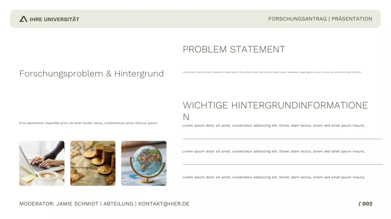 Einfache und professionelle wissenschaftliche Recherche für Studien oder Konferenzpräsentationen