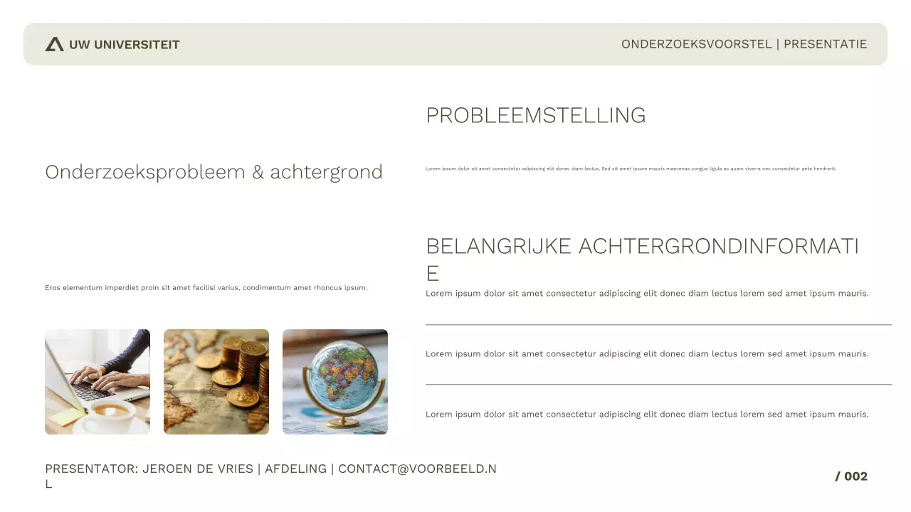 Eenvoudig en professioneel academisch onderzoek voor studie of conferentiepresentatie