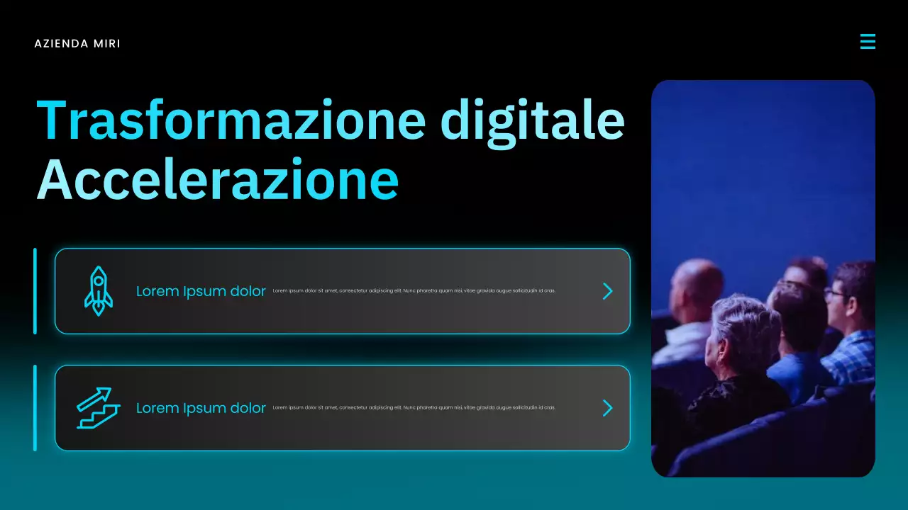 Presentazione del rapporto sul mercato moderno blu