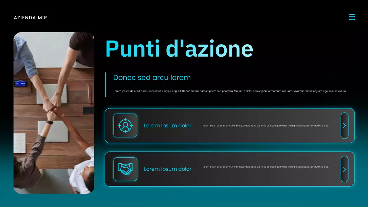 Presentazione del rapporto sul mercato moderno blu