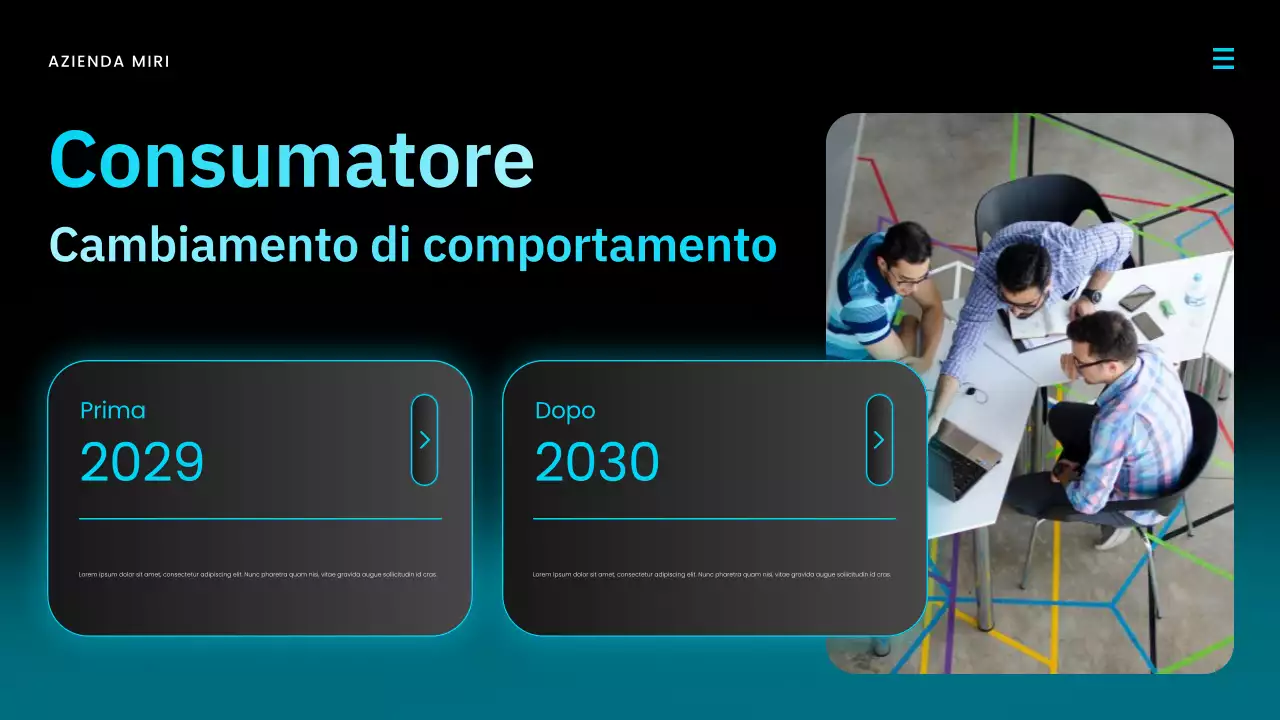 Presentazione del rapporto sul mercato moderno blu