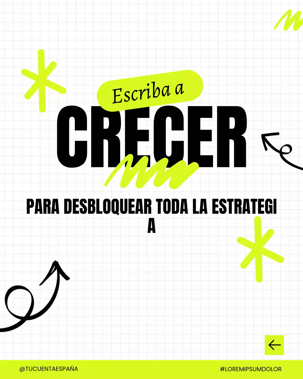 Publicación de Instagram con carrusel de consejos para creadores de Neon Modern