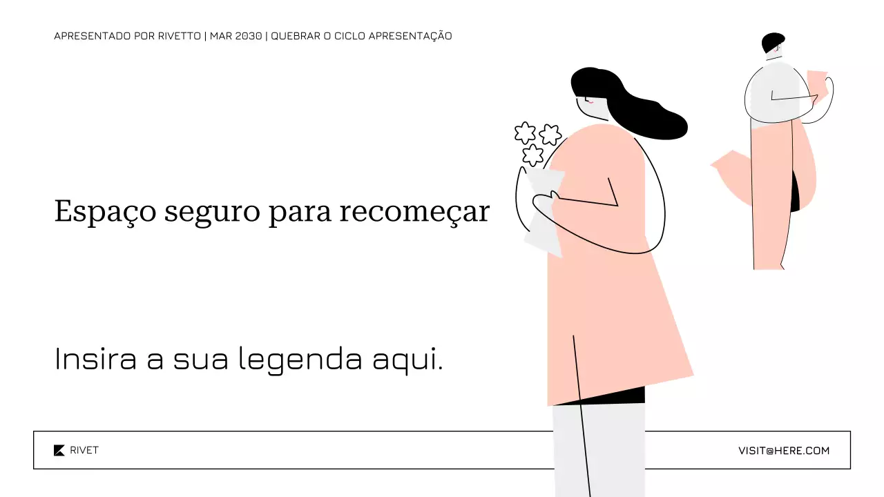 Modelo de apresentação de calma suave para tratamento e recuperação de abuso de substâncias