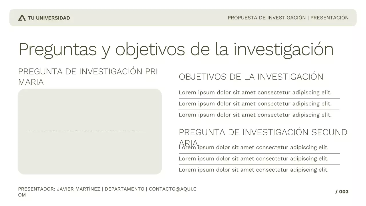 Investigación académica sencilla y profesional para estudio o presentación en congresos