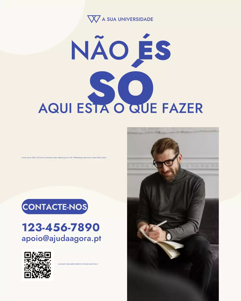 Postagem calmante e ilustrativa sobre conscientização sobre abuso de substâncias para recuperação de dependência química no Instagram