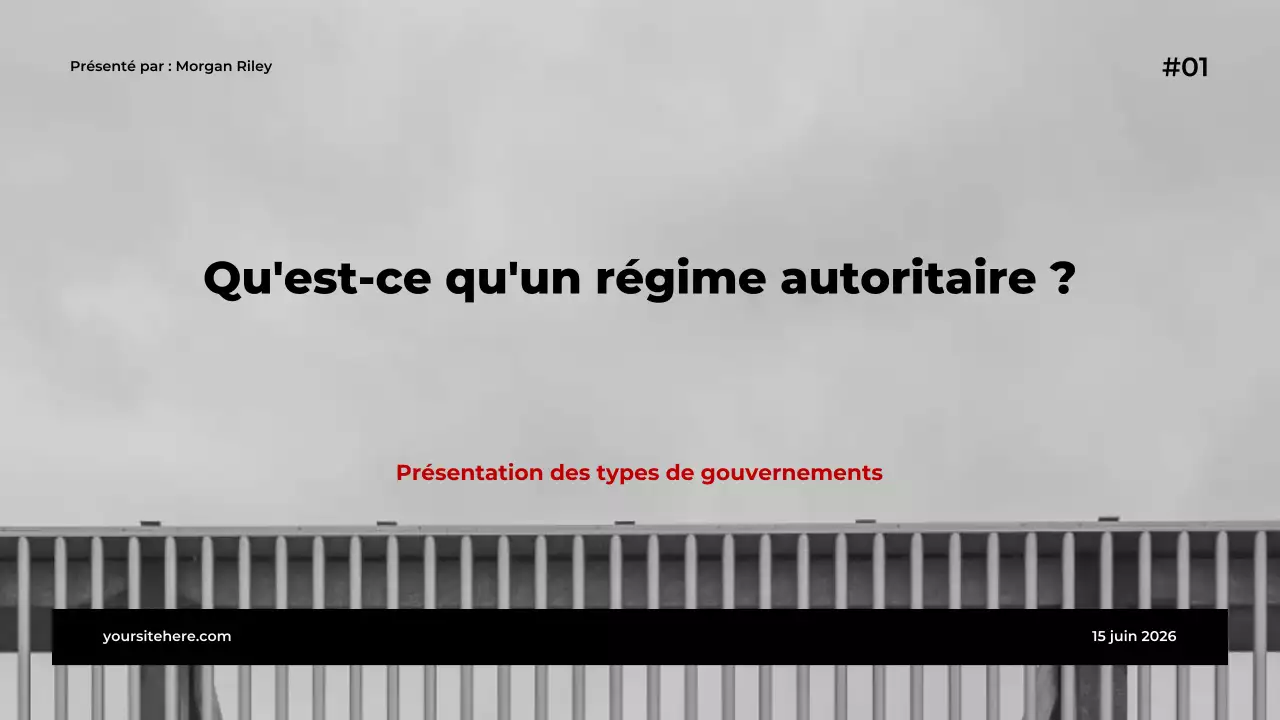 Présentation de la conférence Grey Modern Government