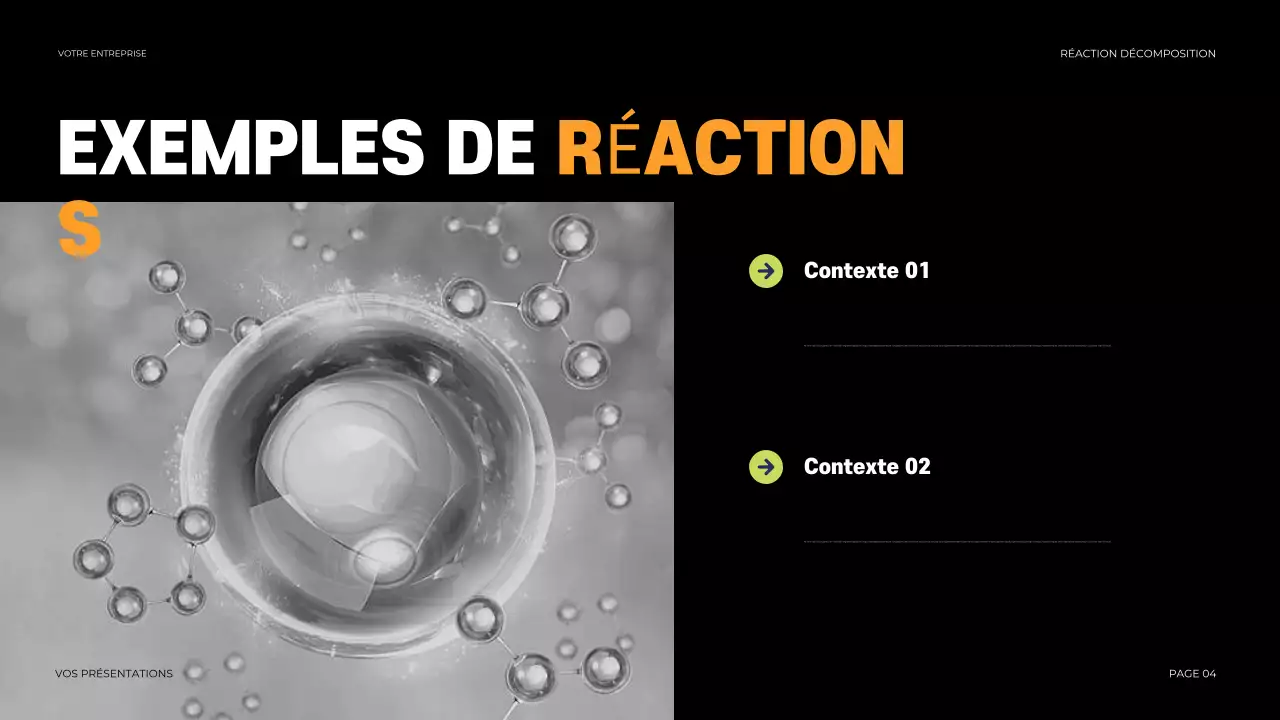 Présentation de la chimie moderne noire