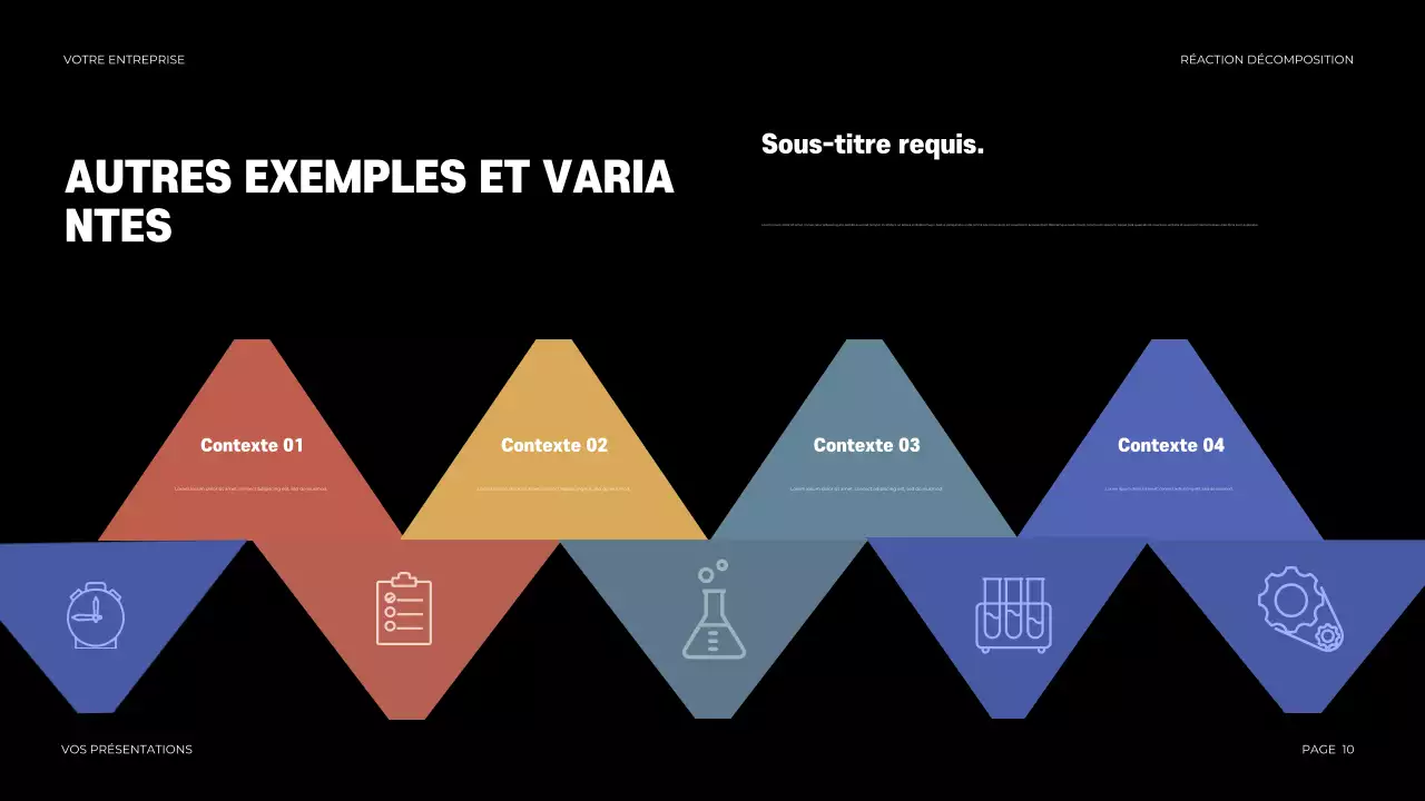 Présentation de la chimie moderne noire