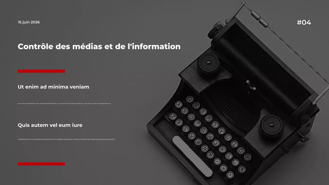 Présentation de la conférence Grey Modern Government