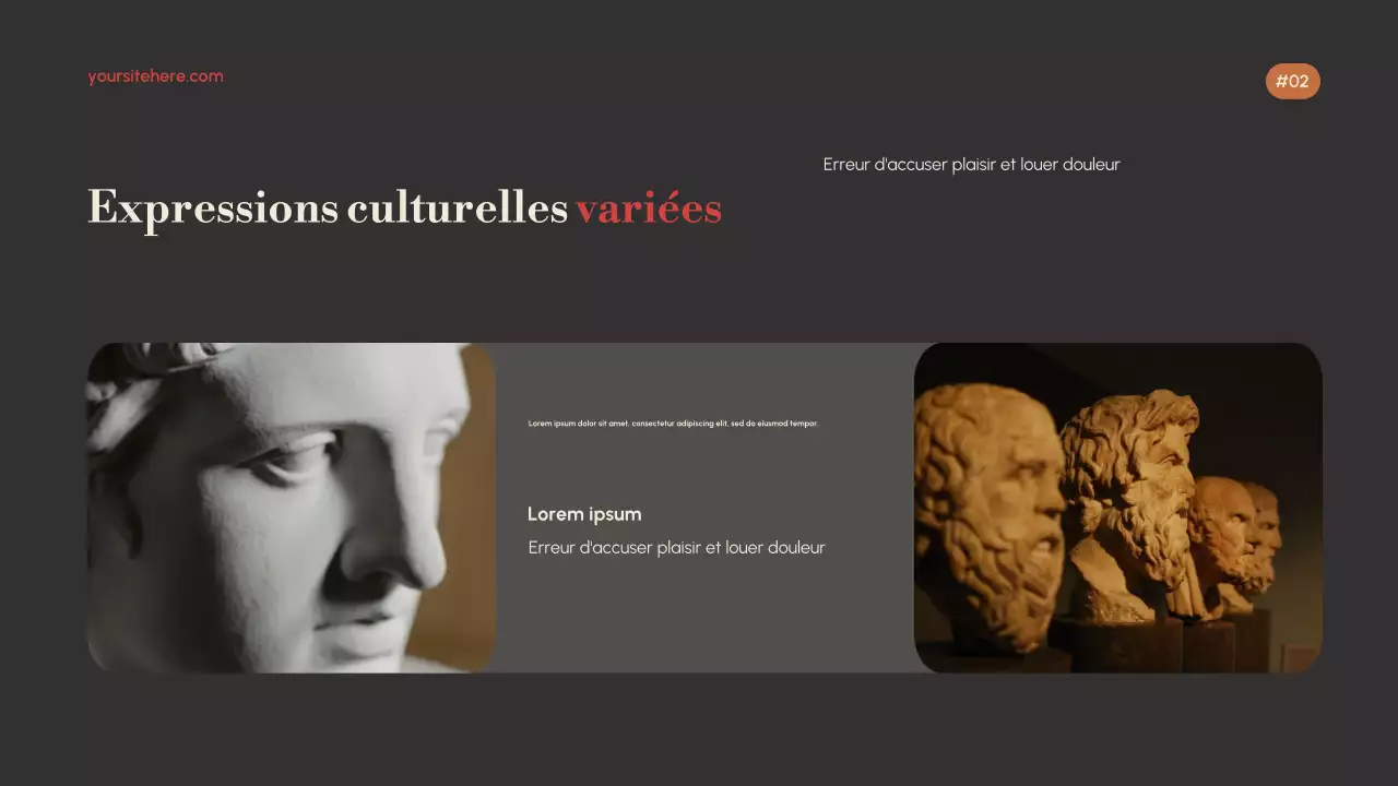 Présentation de la culture élégante de l'or