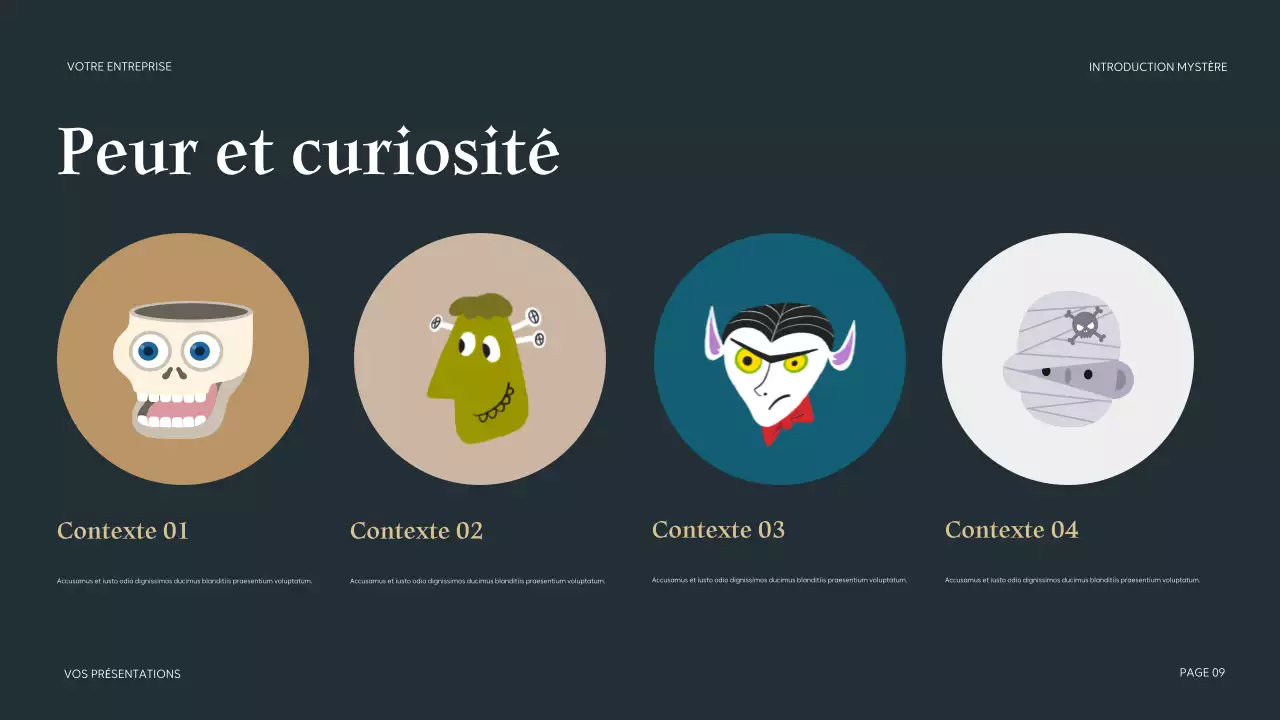 Présentation mystérieuse de Teal