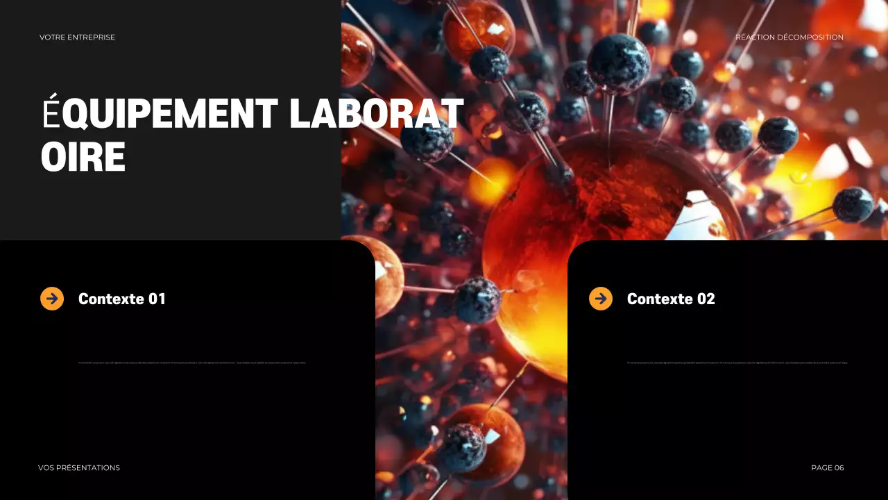 Présentation de la chimie moderne noire