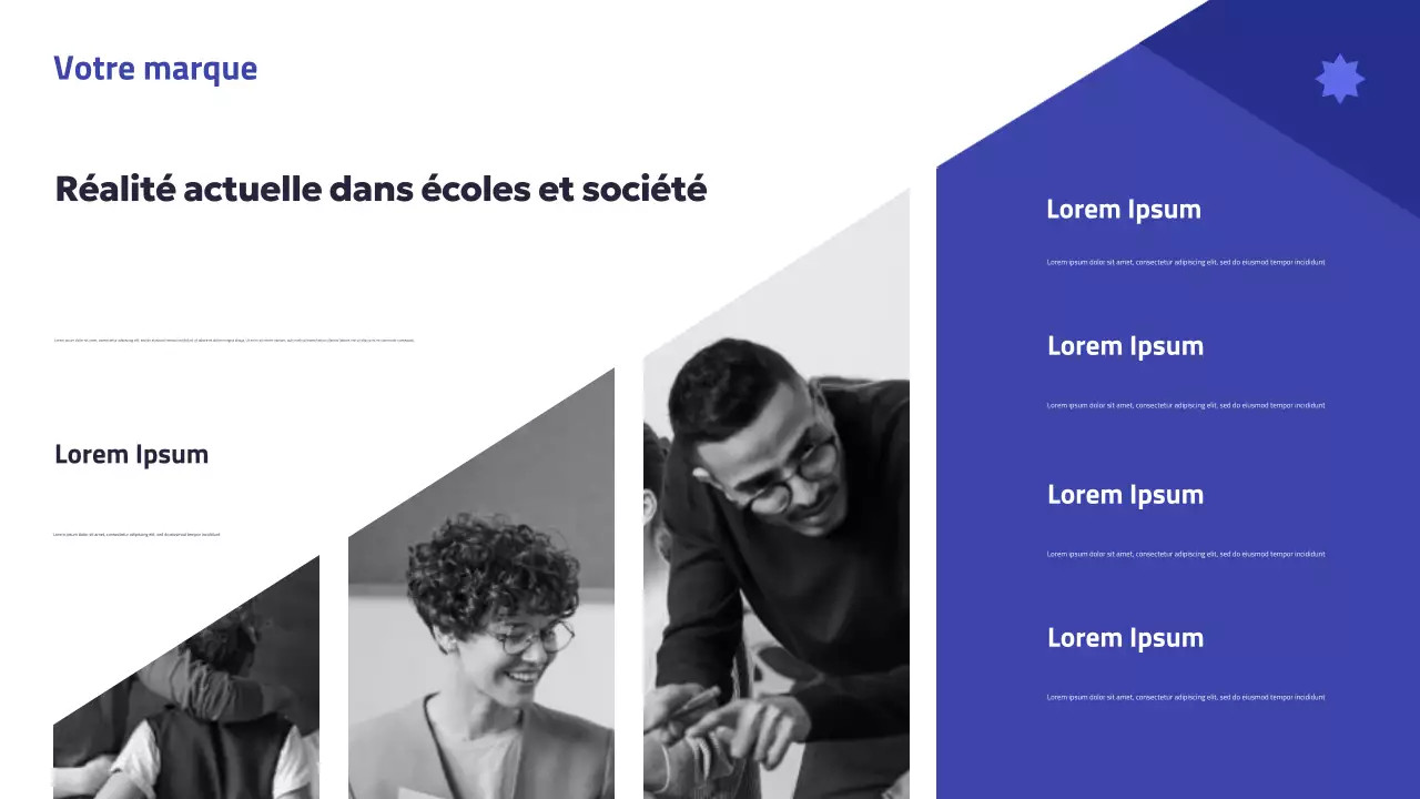 Présentation de la campagne Blue Modern