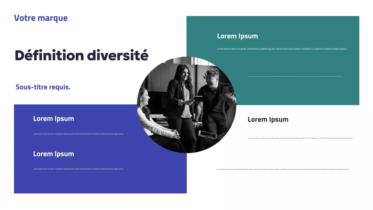 Présentation de la campagne Blue Modern