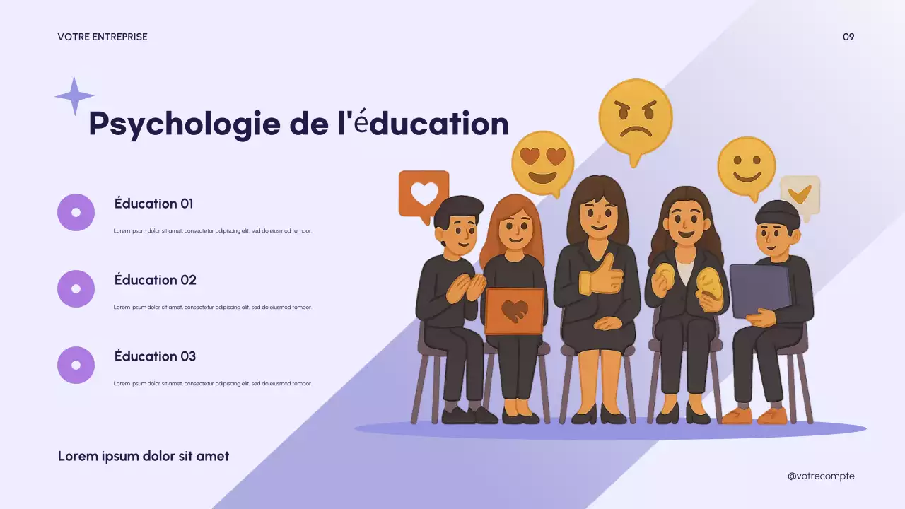 Présentation de la psychologie moderne rose