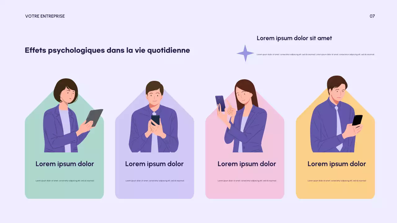 Présentation de la psychologie moderne rose