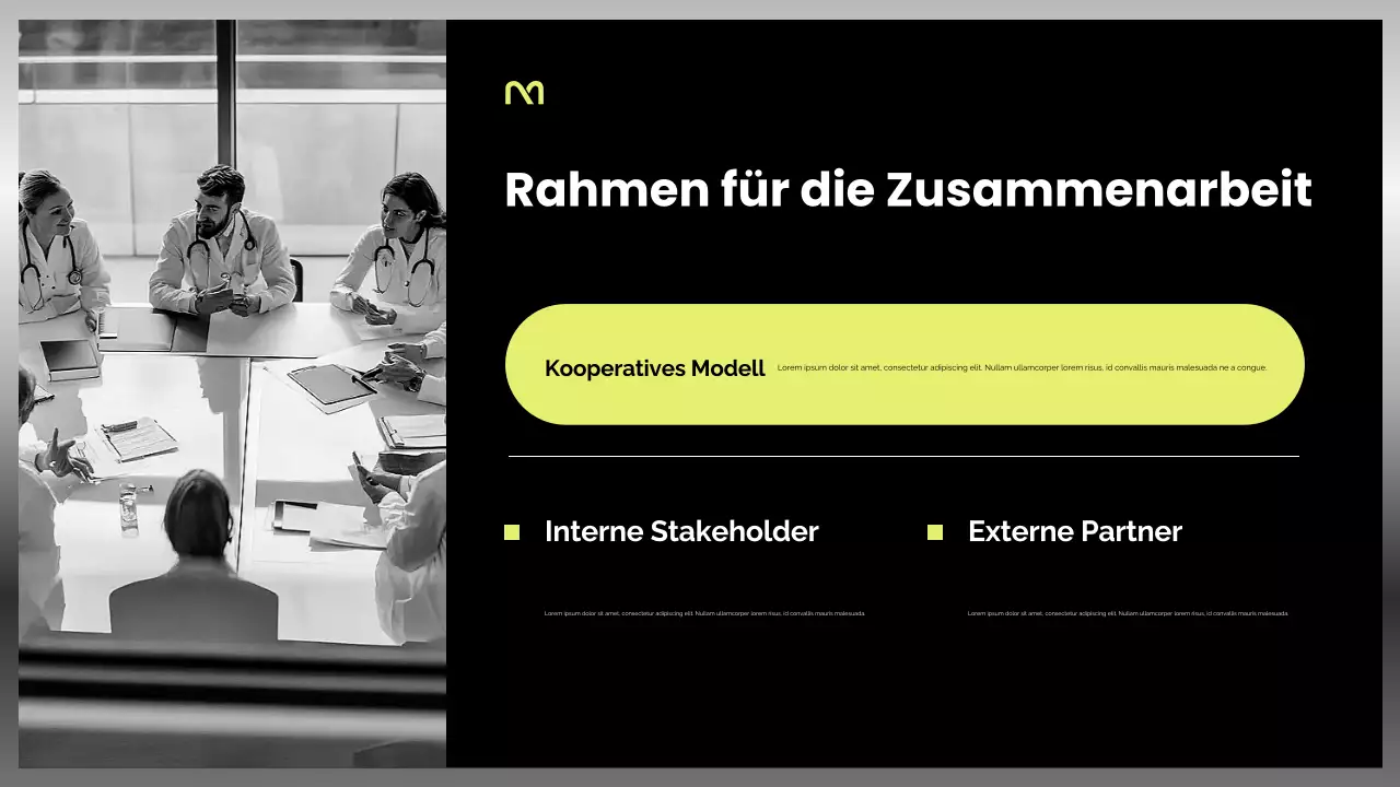 Präsentation zur modernen Gesundheitsversorgung für Schwarze