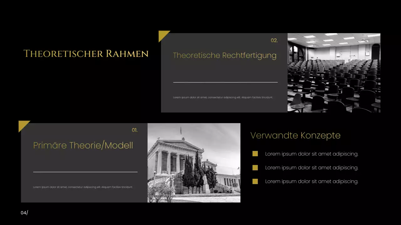 Black Modern Forschungsvorschlag Präsentation