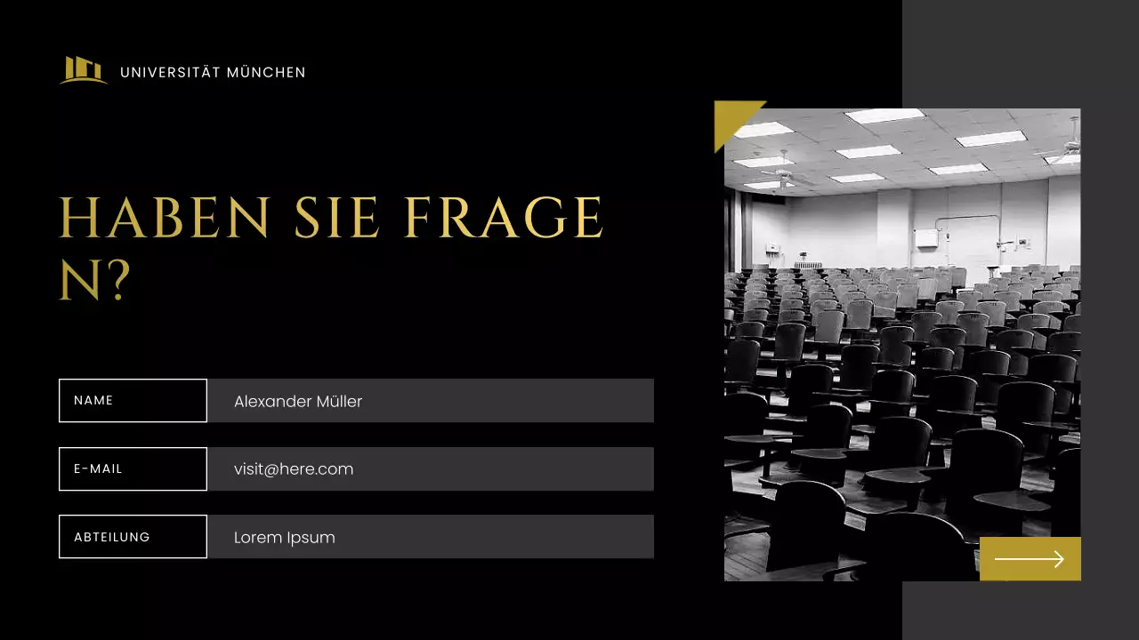 Black Modern Forschungsvorschlag Präsentation