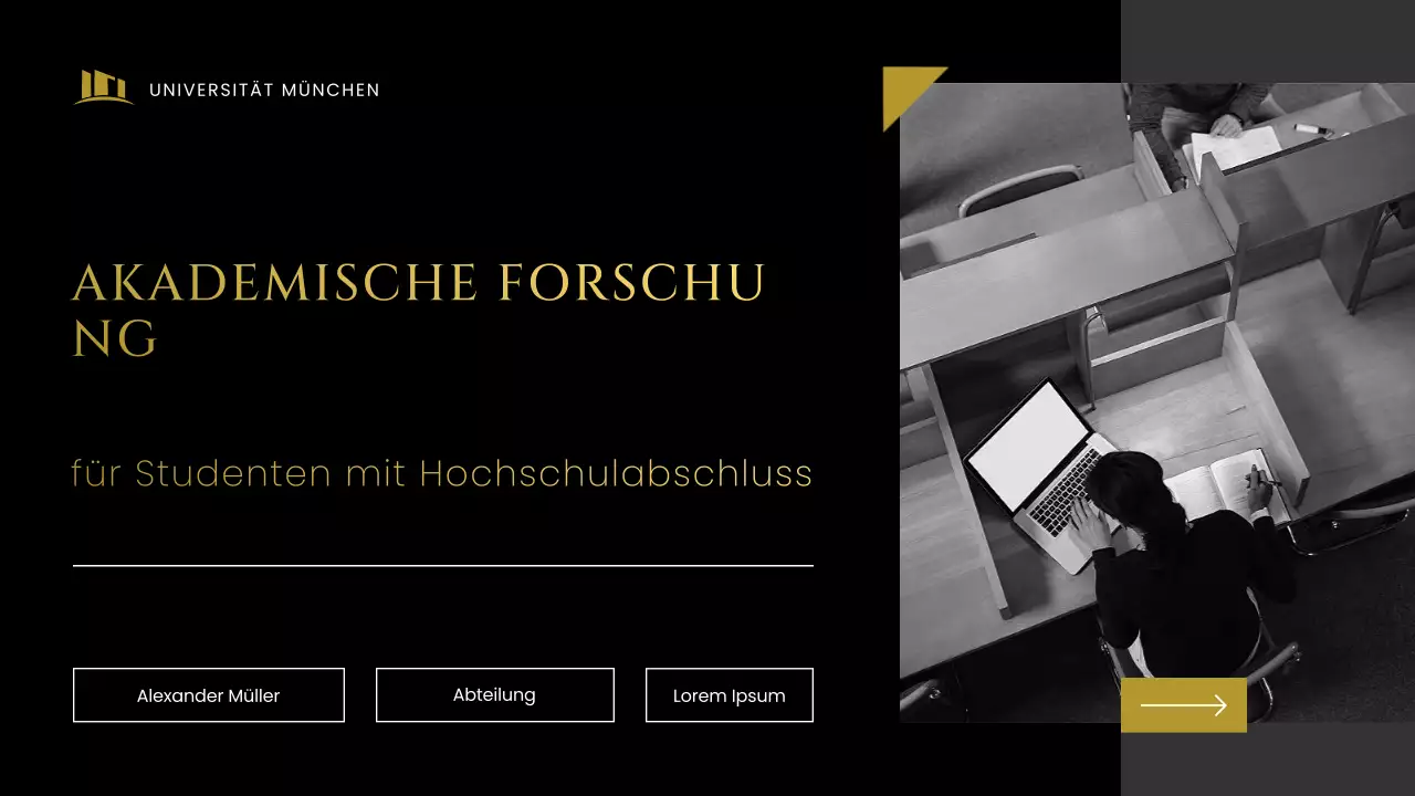 Black Modern Forschungsvorschlag Präsentation