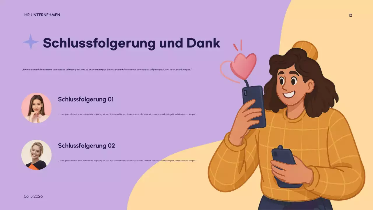 Rosa Moderne Psychologie Präsentation