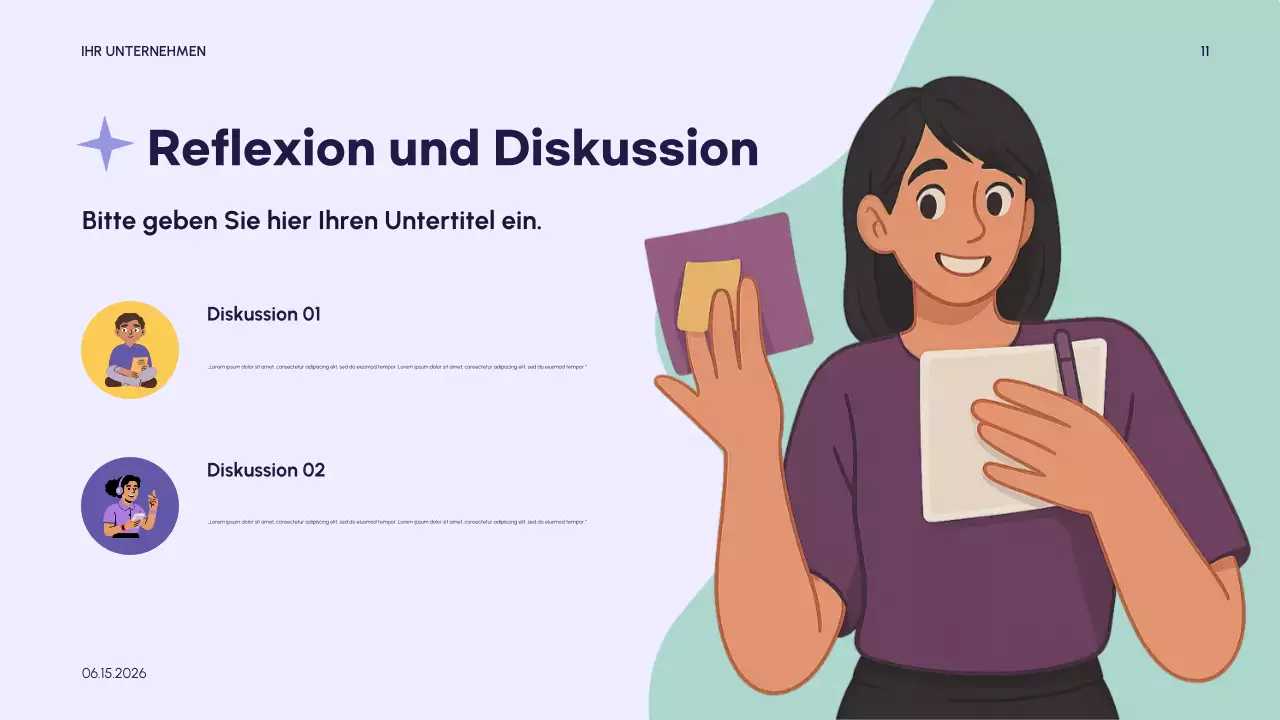 Rosa Moderne Psychologie Präsentation