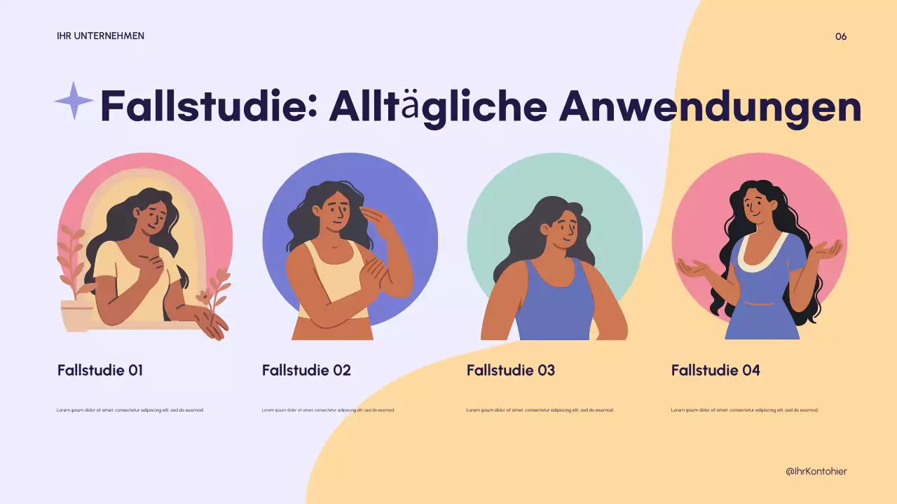 Rosa Moderne Psychologie Präsentation