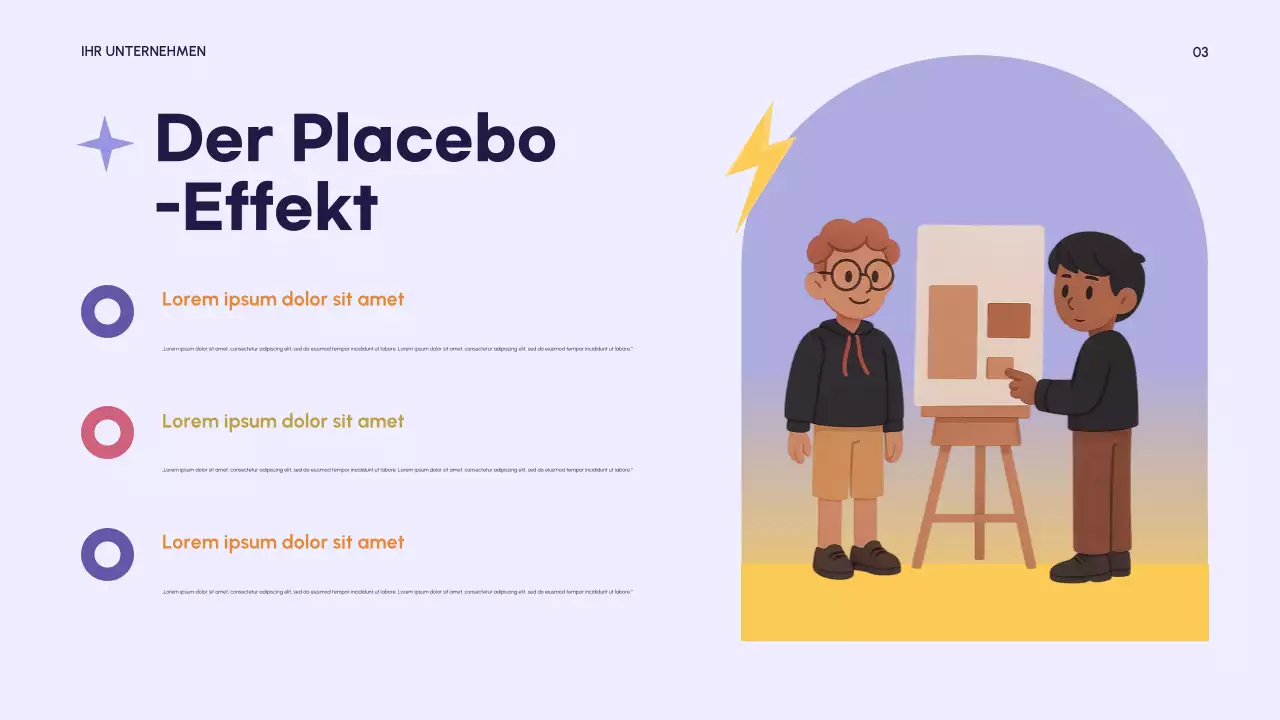 Rosa Moderne Psychologie Präsentation