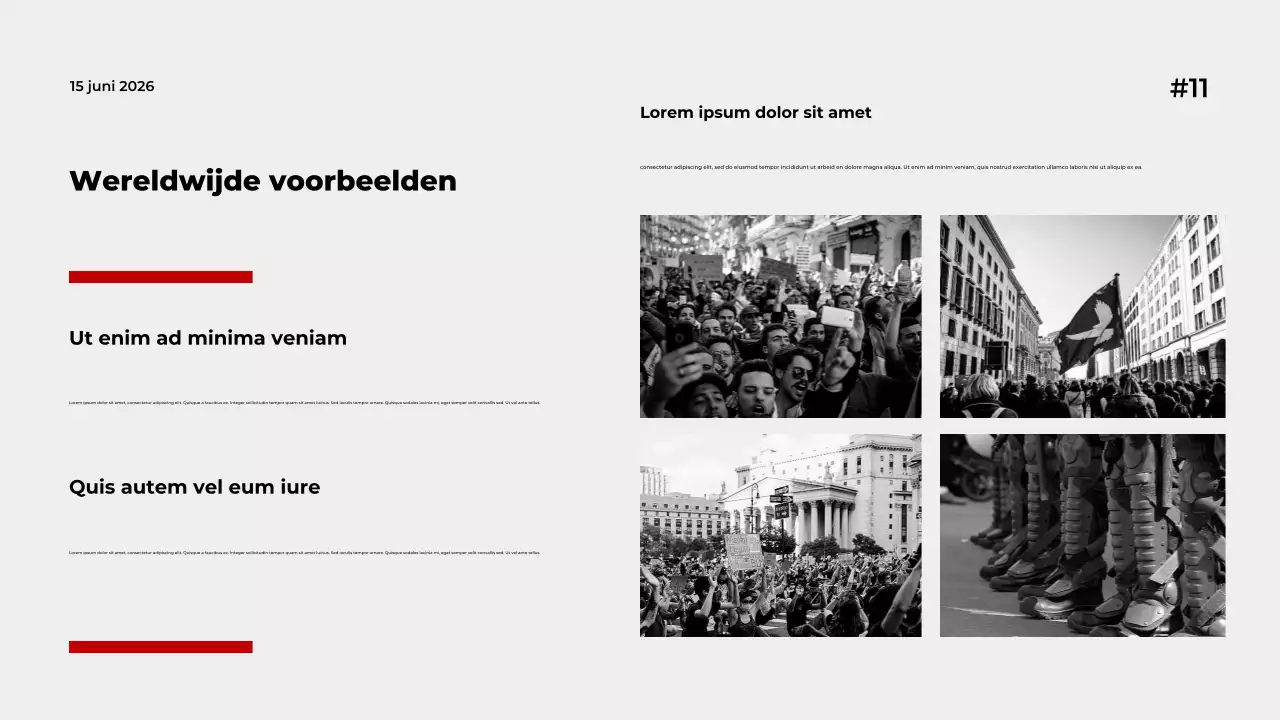 Presentatie van de Grey Modern Government-lezing