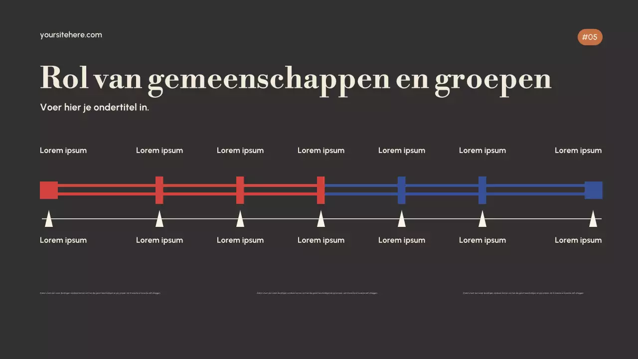 Gouden Elegante Cultuurpresentatie