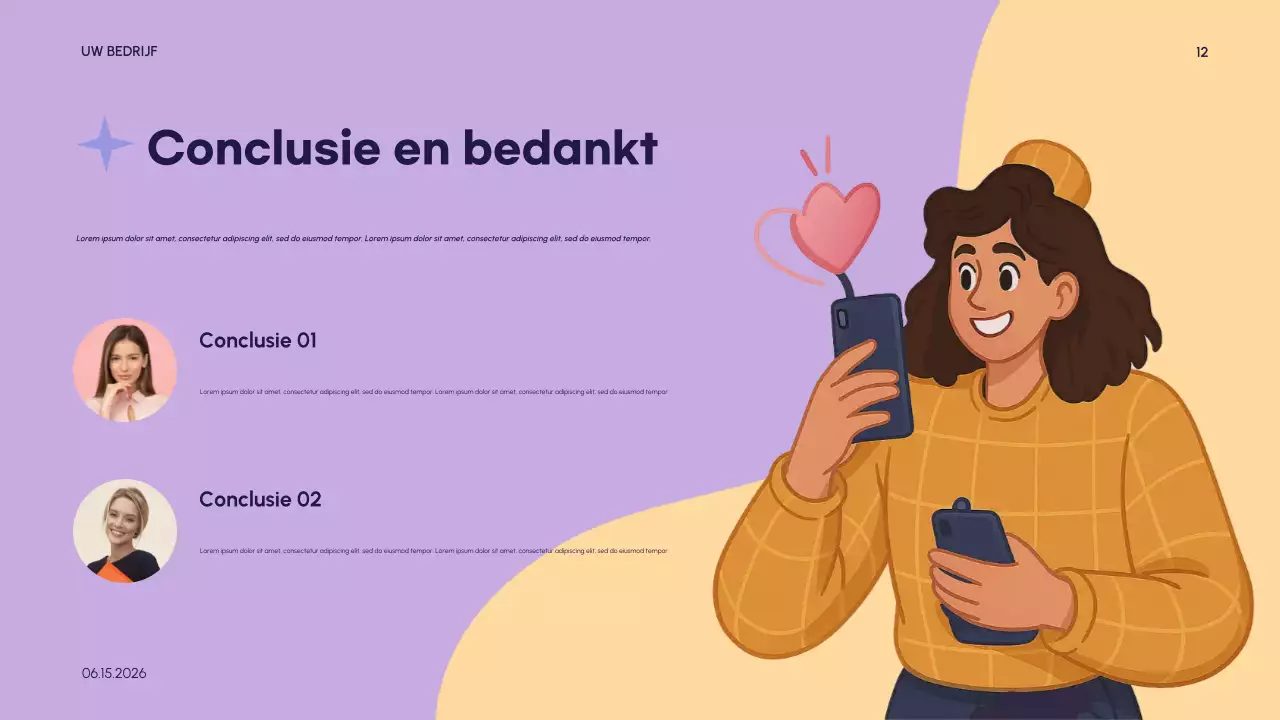 Roze moderne psychologie presentatie