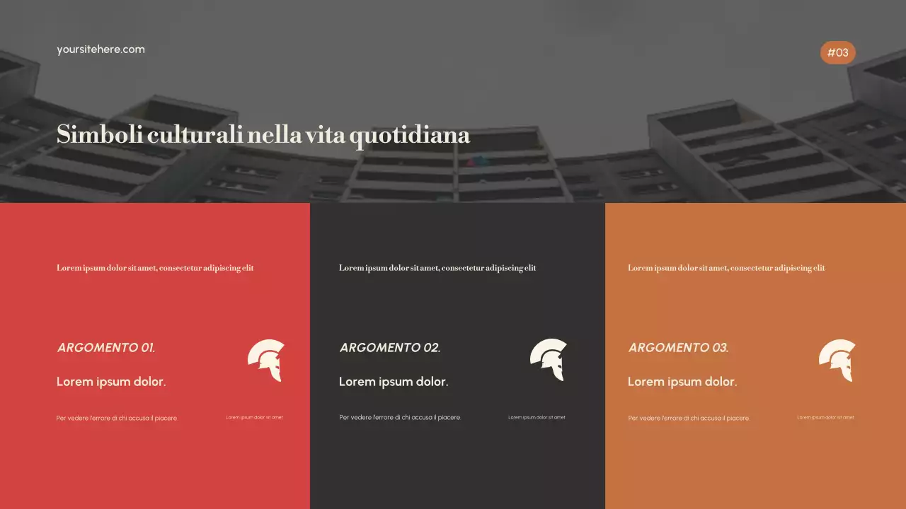 Presentazione elegante della cultura Gold