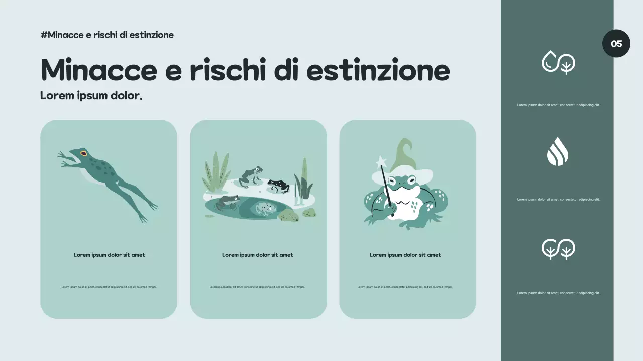 Presentazione artistica sulla biodiversità verde