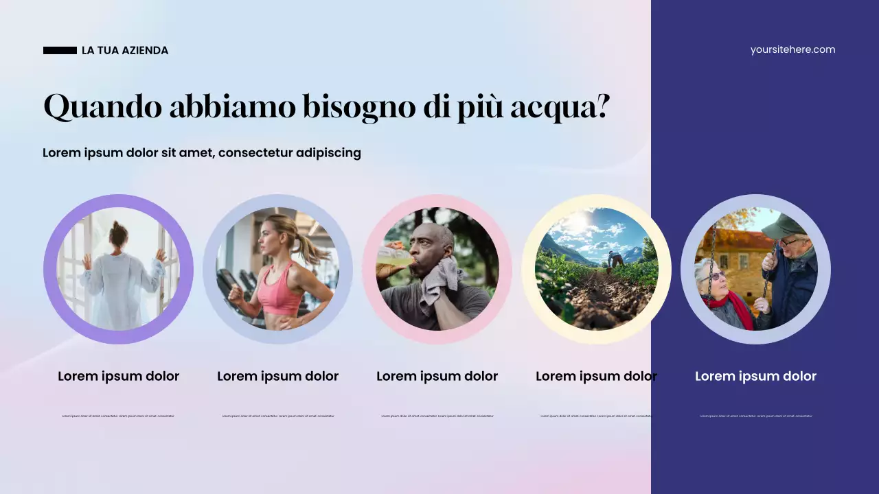 Presentazione di Blue Modern Water