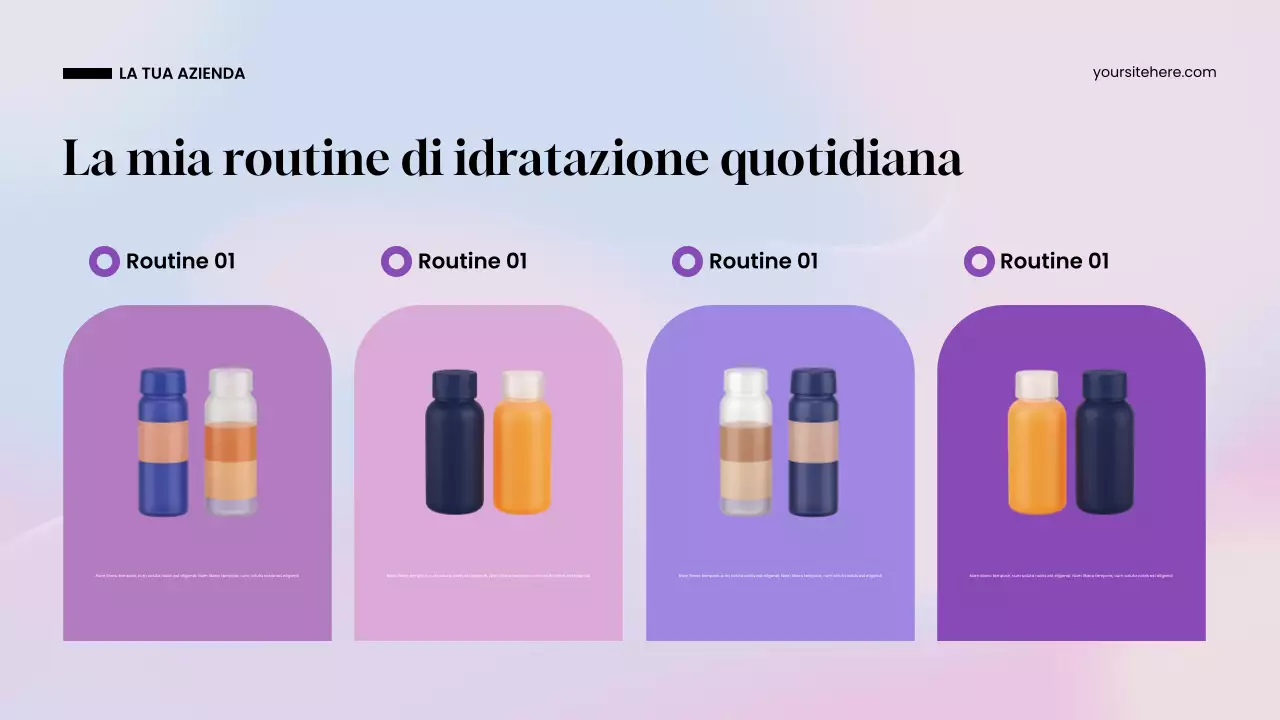 Presentazione di Blue Modern Water