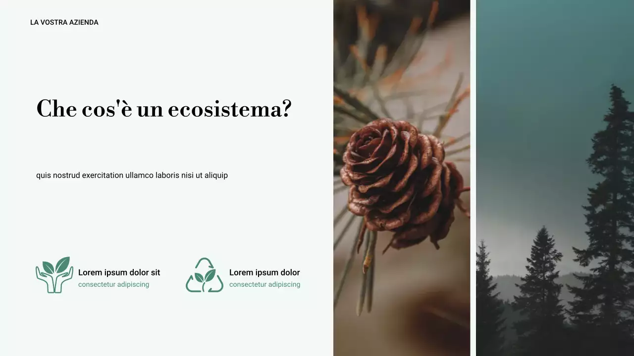 Presentazione di Green Minimal Nature