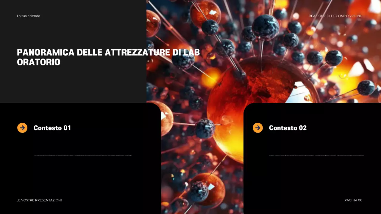 Presentazione di Chimica Moderna Nera