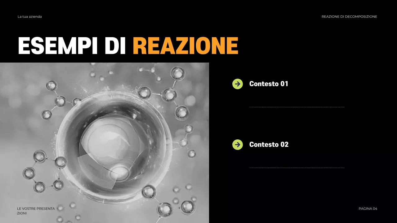 Presentazione di Chimica Moderna Nera