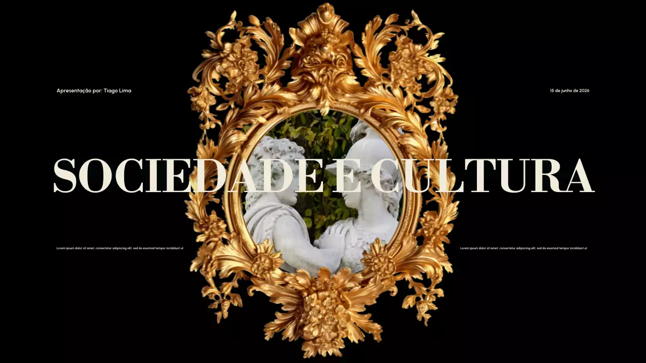 Apresentação da Cultura Elegante Dourada